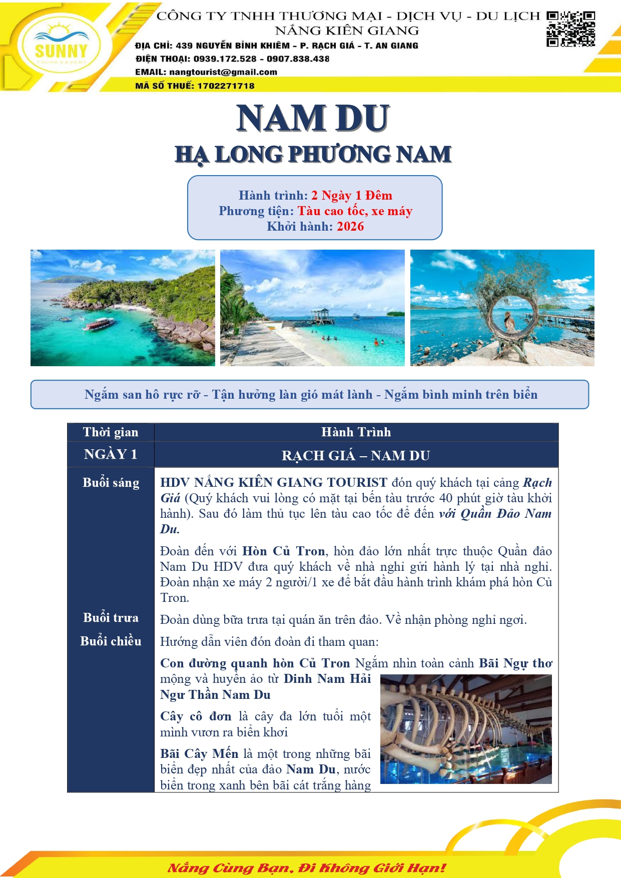 NAM DU – THE SOUTHERN HA LONG BAY