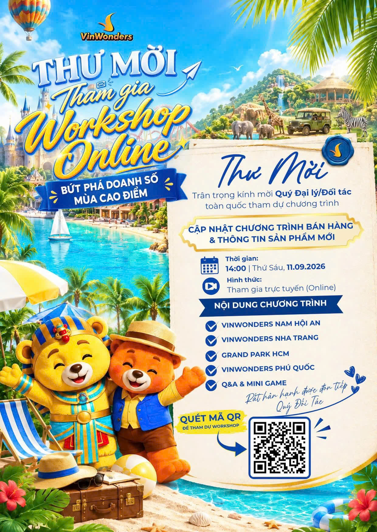 Invitation to Online Workshop: Skyrocket Sales During Peak Season