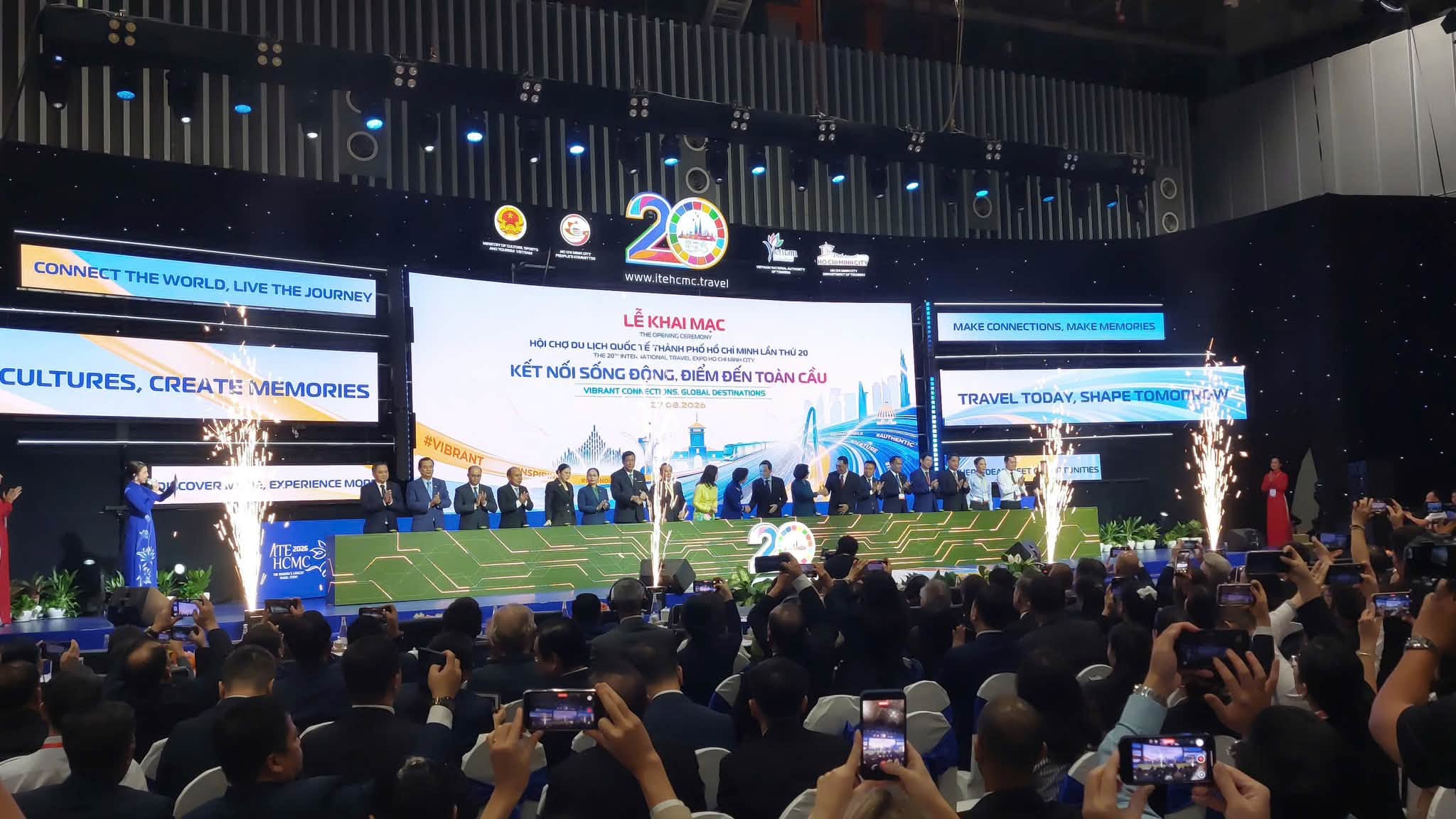 KHAI MẠC HỘI CHỢ DU LỊCH QUỐC TẾ TP. HỒ CHÍ MINH – ITE HCMC LẦN THỨ 20 NĂM 2026