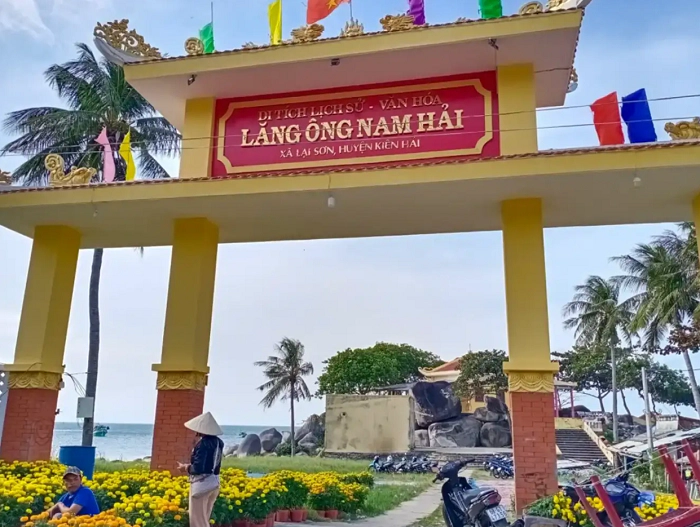 Nghinh Ong Festival in Lai Son, Kien Hai special zone, An Giang province