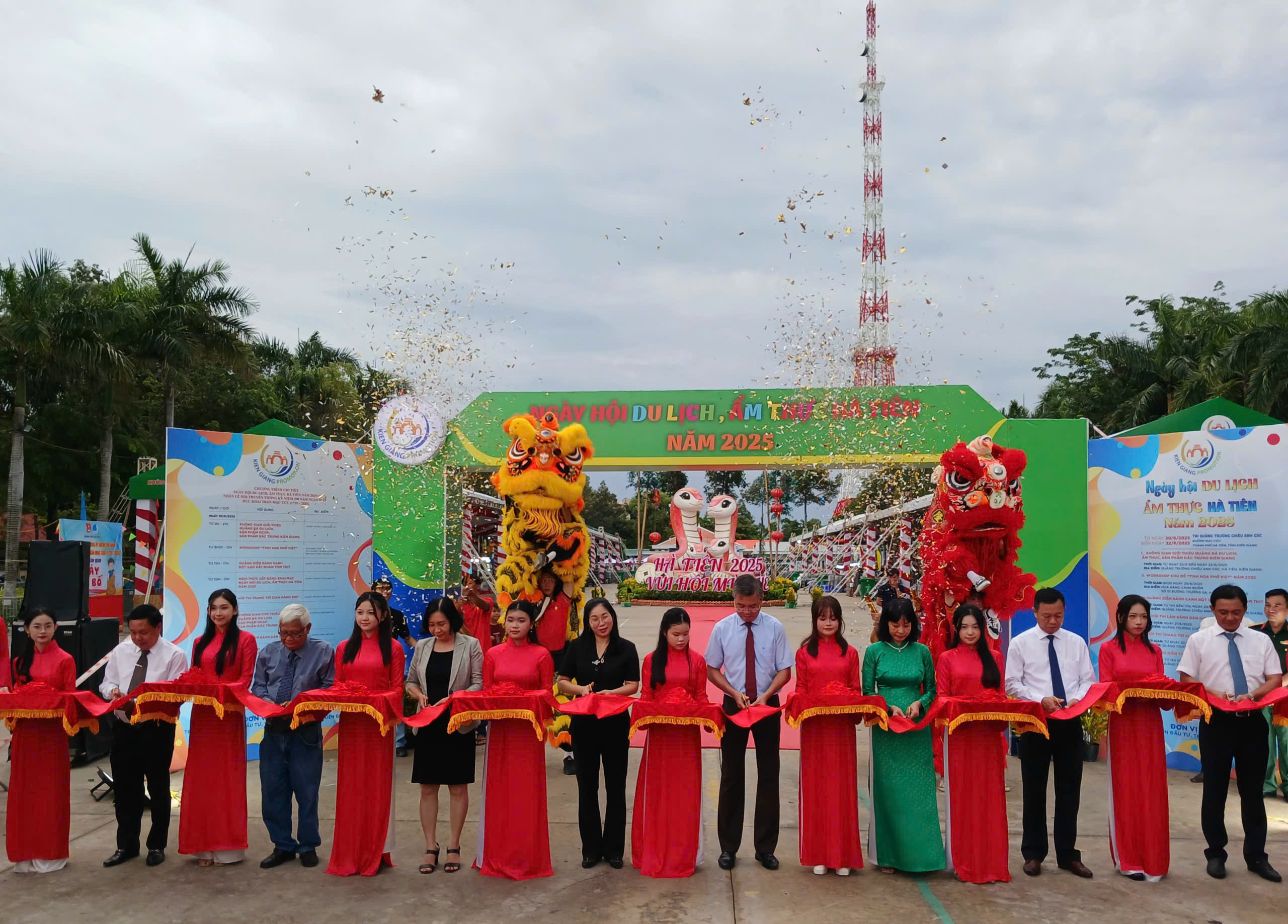 Ha Tien Tourism and Food Festival 2026 in commemoration of the traditional festival marking the 291st anniversary of the death of the founder of Ha Tien, Mac Cuu (1735 - 2026)