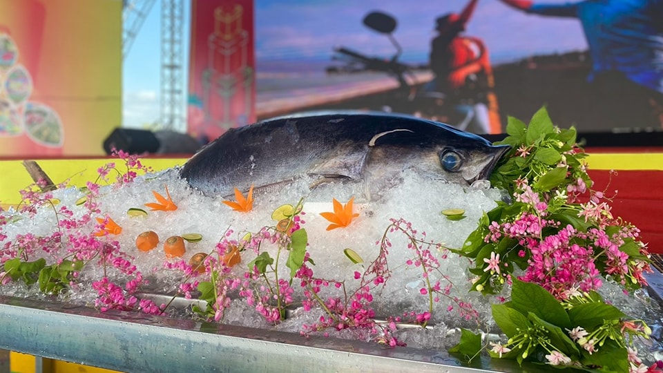 PROCESSING DEMONSTRATION OF 55KG OCEAN TUNA IN AN GIANG