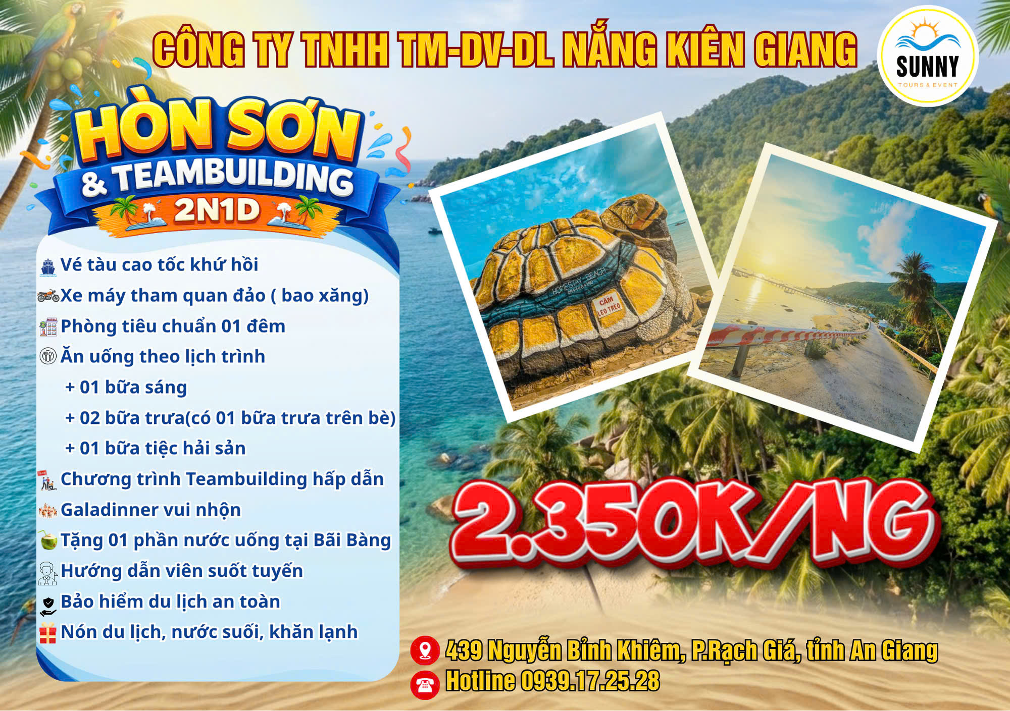 HON SON ISLAND TOUCHES ITS UNPRECEDENTED BEAUTY