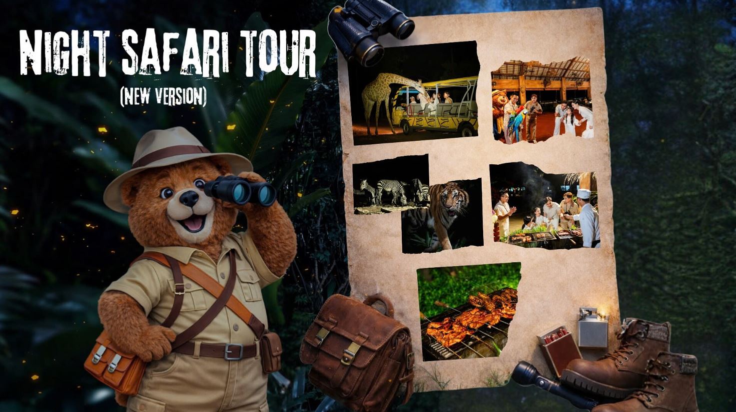Night Safari Phú Quốc – “Bản hòa âm” bí ẩn của rừng đêm có gì hấp dẫn?