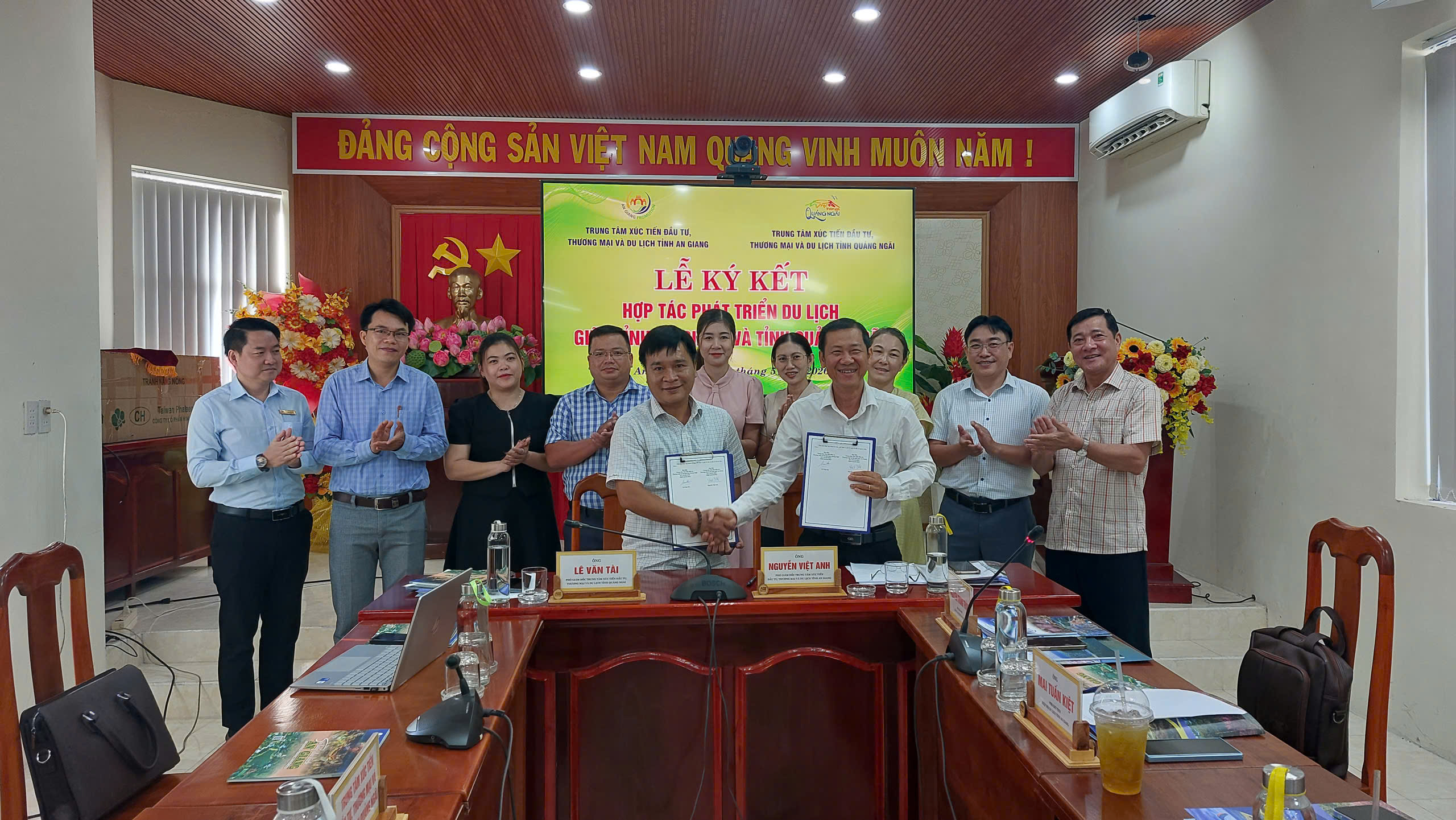 LIÊN KẾT, HỢP TÁC TRIỂN DU LỊCH AN GIANG - QUẢNG NGÃI