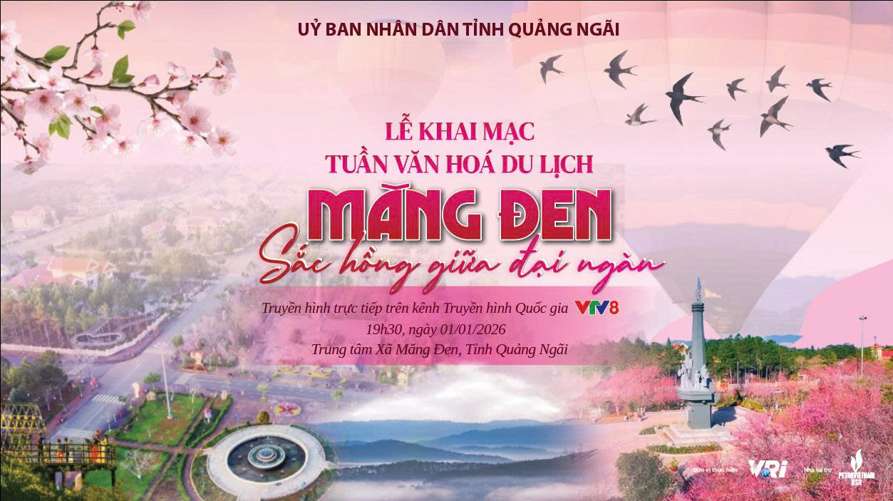 SUPPORT FOR THE PROMOTION OF THE MANG DEN CULTURE AND TOURISM WEEK AND CHERRY BLOSSOM SEASON 2026