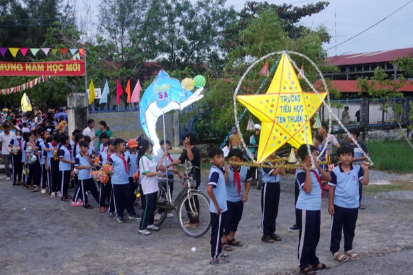 Chi hội Đầu bếp vui Trung thu cùng học sinh Tân Thuận