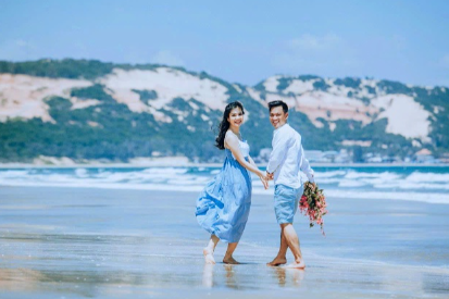 Đến Phan Thiết chụp ảnh cưới và ghi dấu chuyện tình