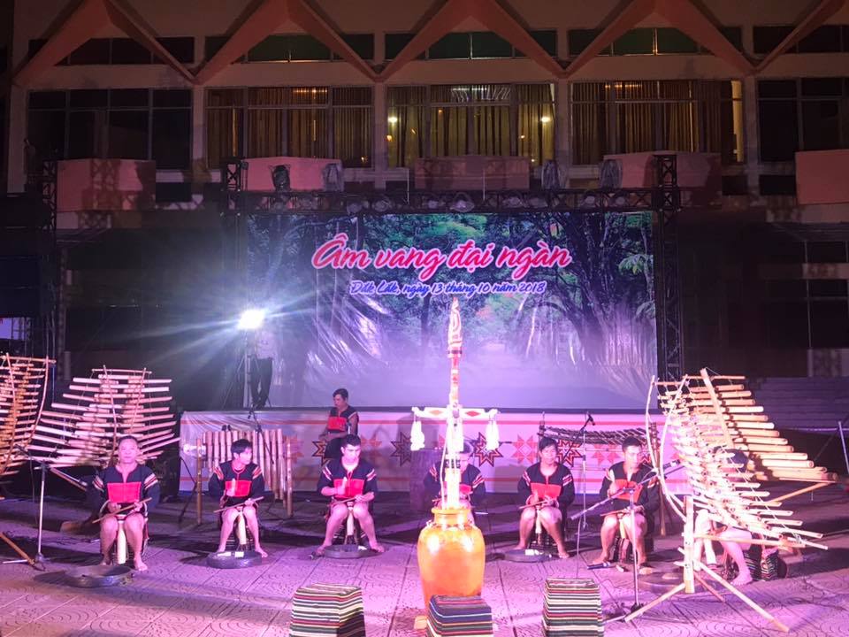 Chương trình biểu diễn văn hóa Cồng chiêng tổ chức tại Trung tâm Văn hóa tỉnh Đắk Lắk