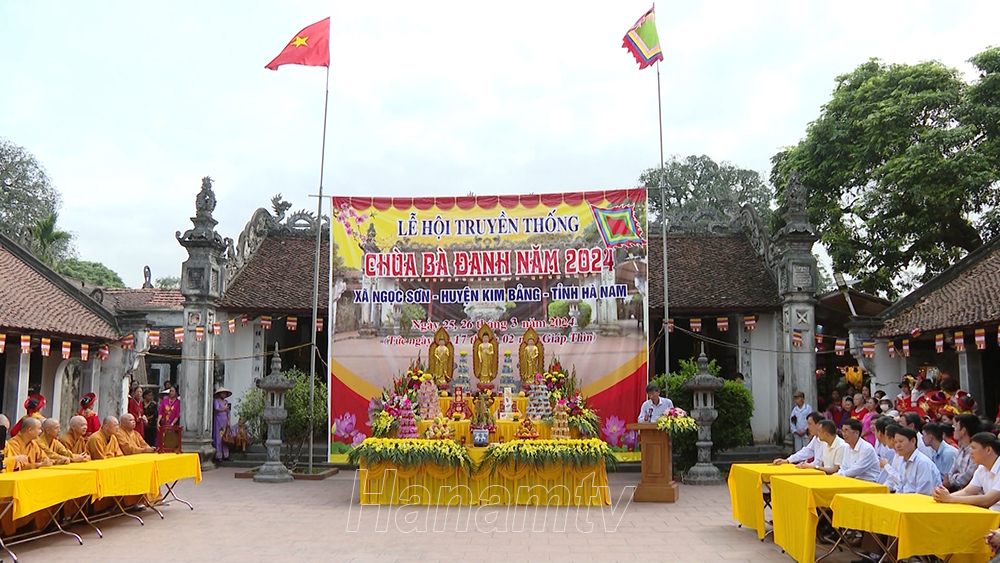 Opening of Ba Danh Pagoda Festival in 2024