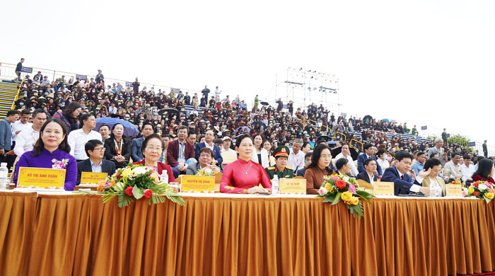 Opening of Tam Chuc Pagoda Spring Festival in 2024