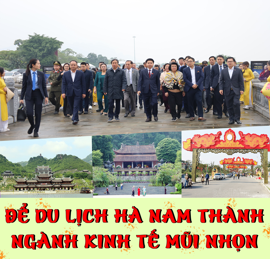 To make Ha Nam tourism become a key economic sector