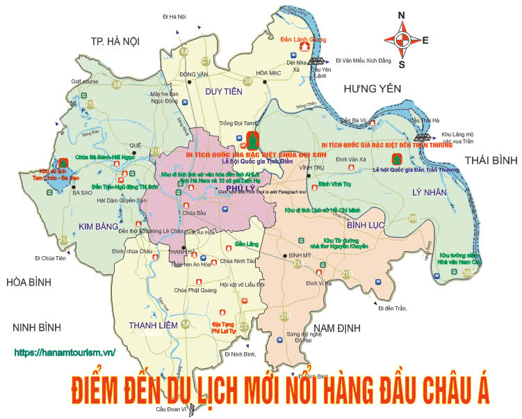 Ha Nam becomes “Asia's Leading Emerging Tourist Destination” for the first time