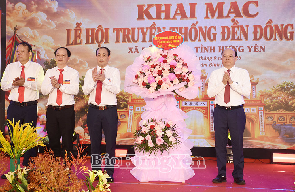 Khai mạc lễ hội truyền thống đền Đồng Bằng năm 2026