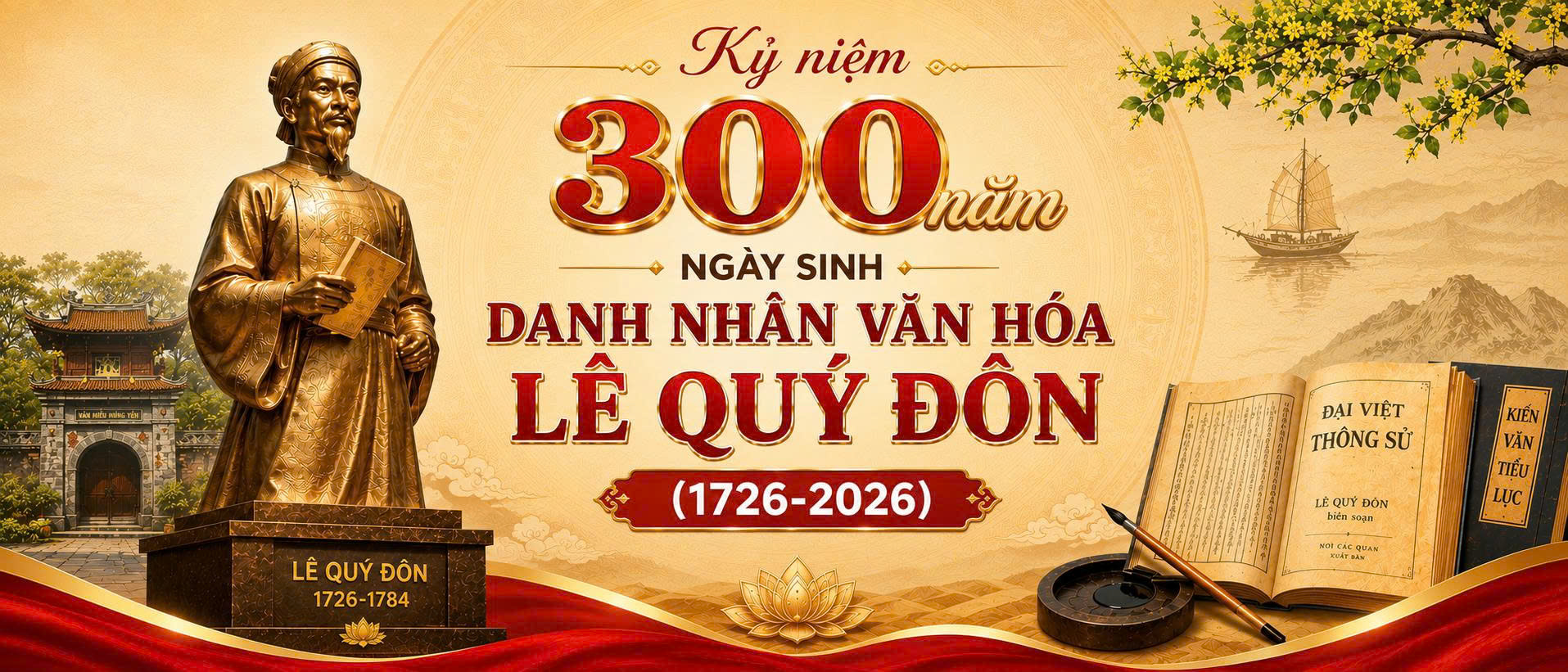 Kế hoạch Khai mạc Triển lãm “Di sản của Danh nhân văn hóa Lê Quý Đôn”