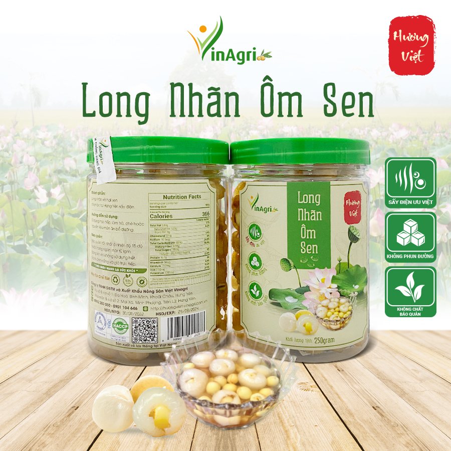 SẢN PHẨM OCOP 4 sao: Long nhãn và Long nhãn ôm sen 