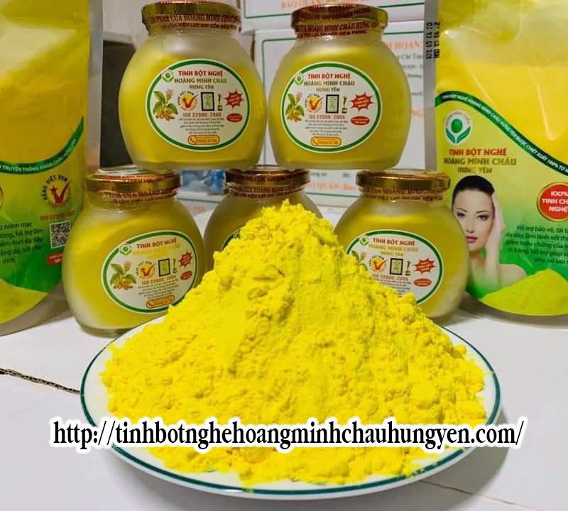 SẢN PHẨM OCOP 4 SAO: Tinh bột nghệ Hoàng Minh Châu