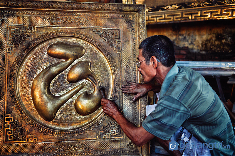 THAM QUAN LÀNG NGHỀ CHẠM BẠC ĐỒNG XÂM