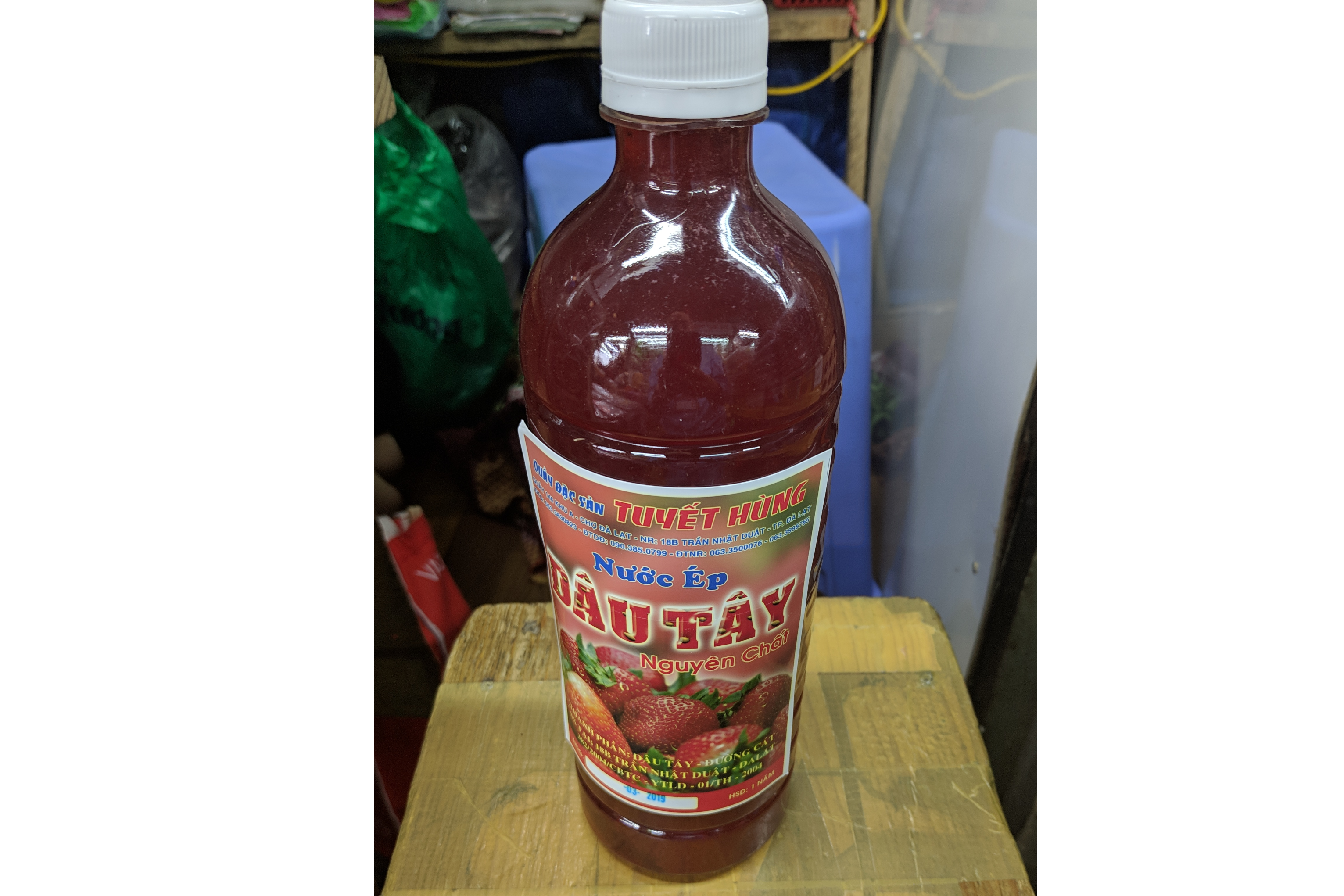 Nước ép dâu tây