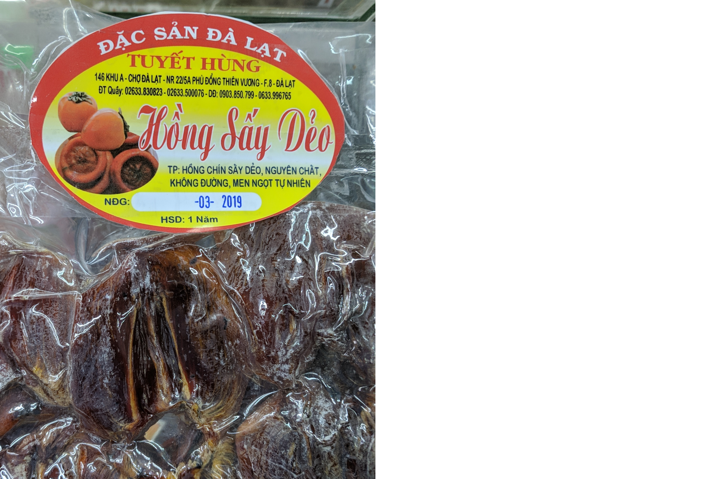Hồng sấy dẻo