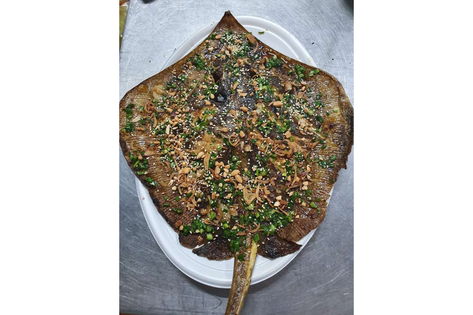 Cá Đuối Nướng