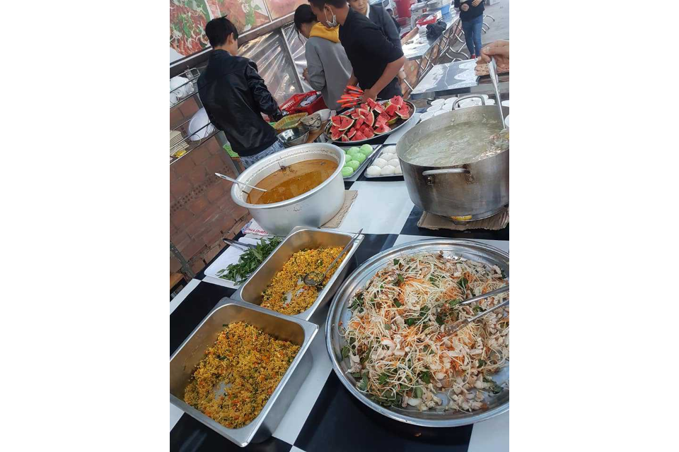 Cơm Chiên, Salad, Súp