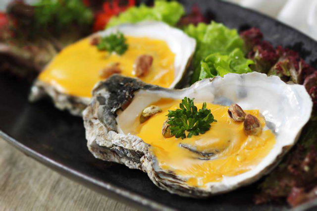 Hàu Nướng Phô Mai