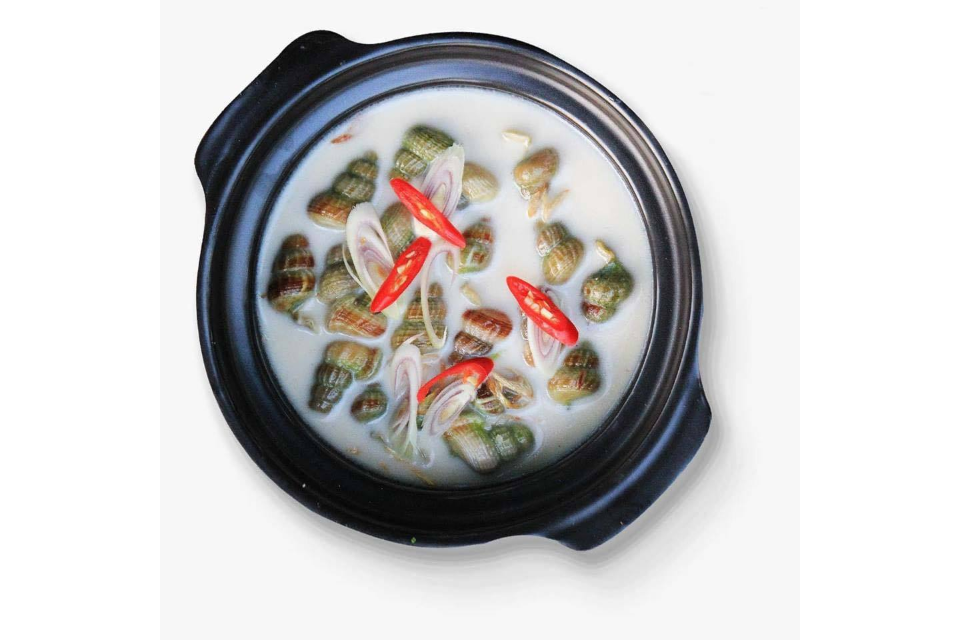 Ốc Len Xào Dừa