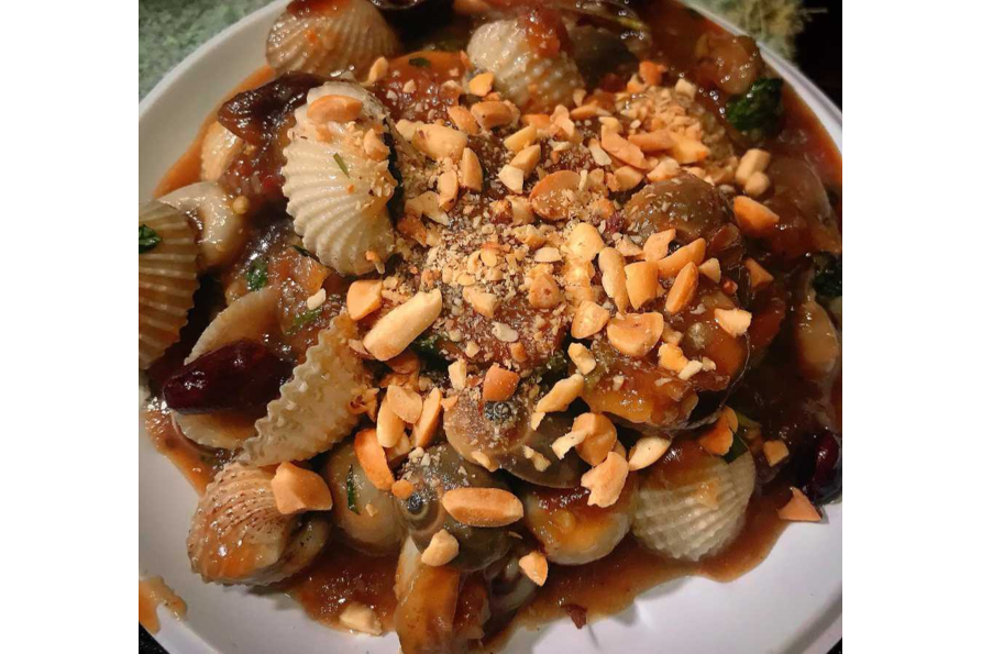 Sò Huyết Xào Me
