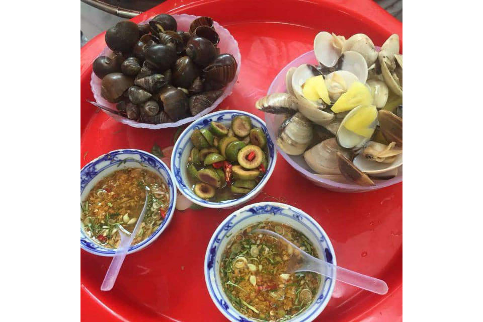 Nghêu Hấp Sả, Ốc Bươu Hấp