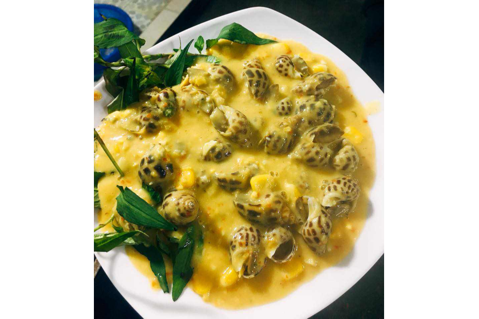 Ốc Hương Xào Lăn