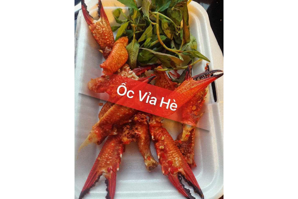 Càng Ghẹ Cháy Tỏi