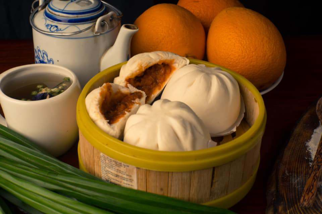 Bánh Bao Nhân Xá Xíu