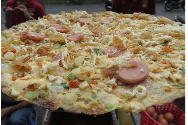 Bánh Tráng Nướng Xúc Xích