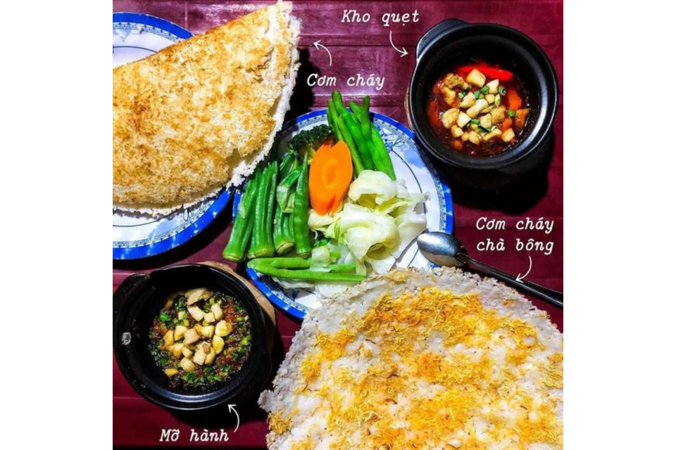 Cơm Cháy Kho Quẹt