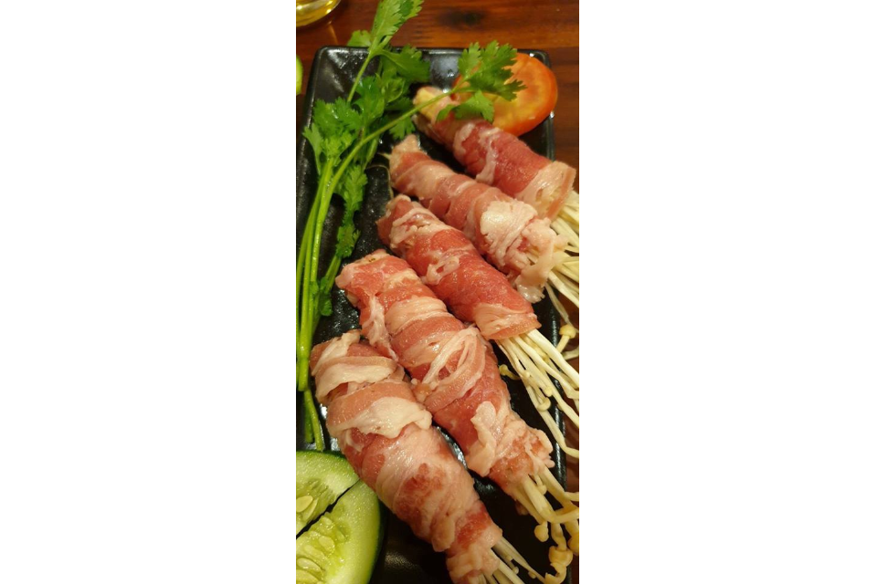 Bò Cuộn Nấm