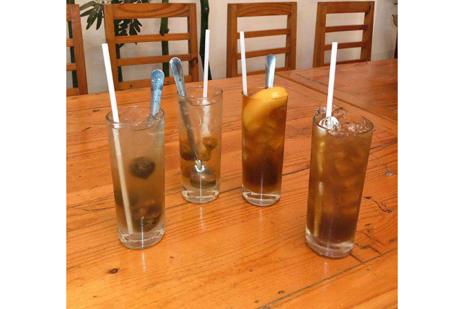Trà Đào, Nước Sấu Dầm