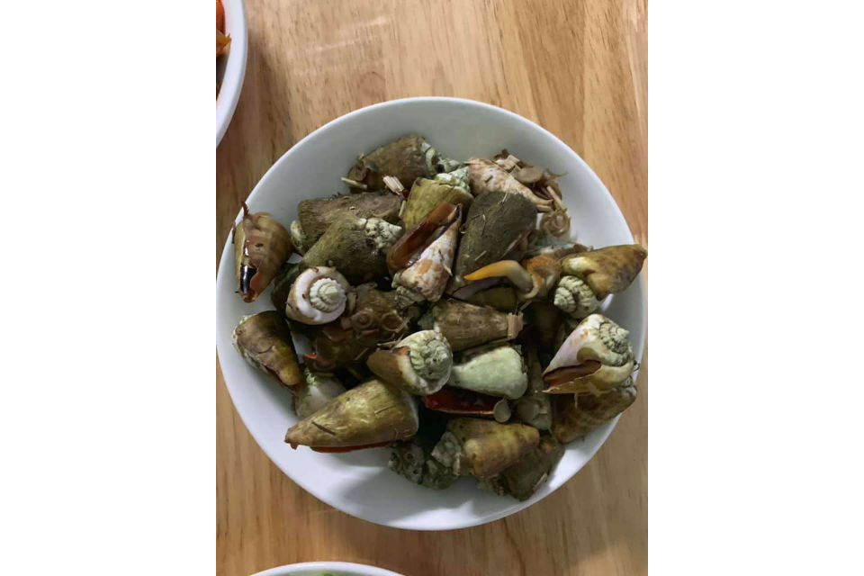 Ốc Nhảy Xào