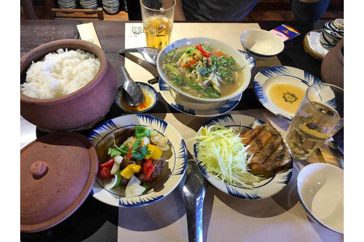 Thực Đơn 2 ( Canh Chua, Sườn Xào Chua Ngọt, Chả Giò)