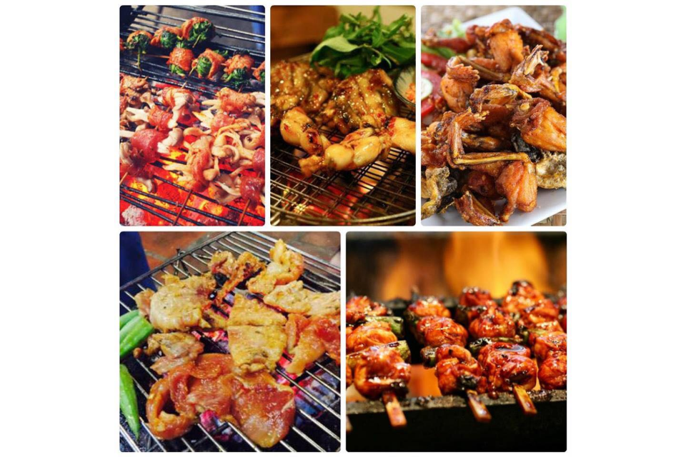Thịt Nướng, Ếch Nướng, Xiên Nướng