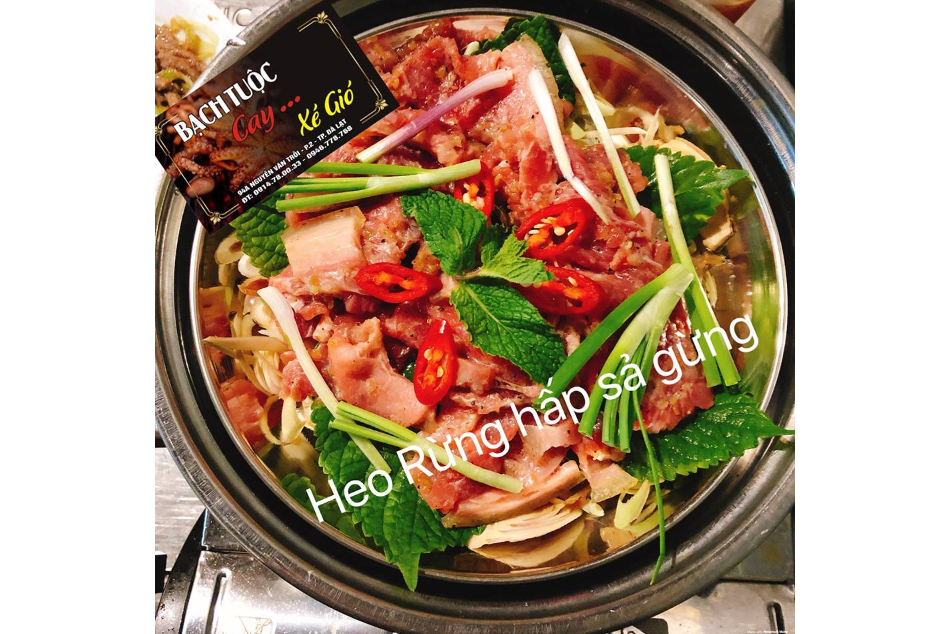 Heo Rừng Hấp Sả Ớt