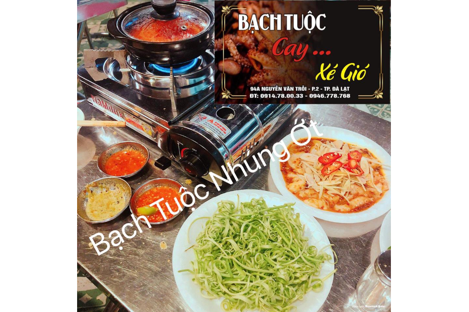 Bạch Tuộc Nhúng Ớt