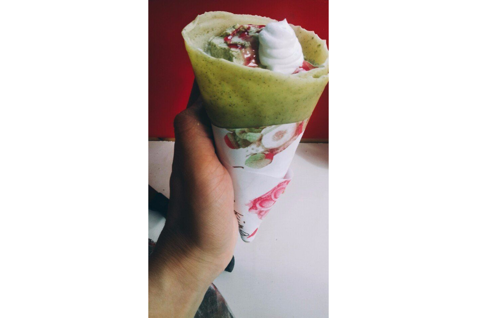Crepes Trà Xanh