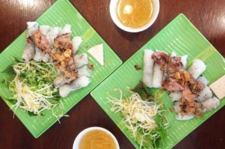 Bánh Cuốn Thịt Nướng