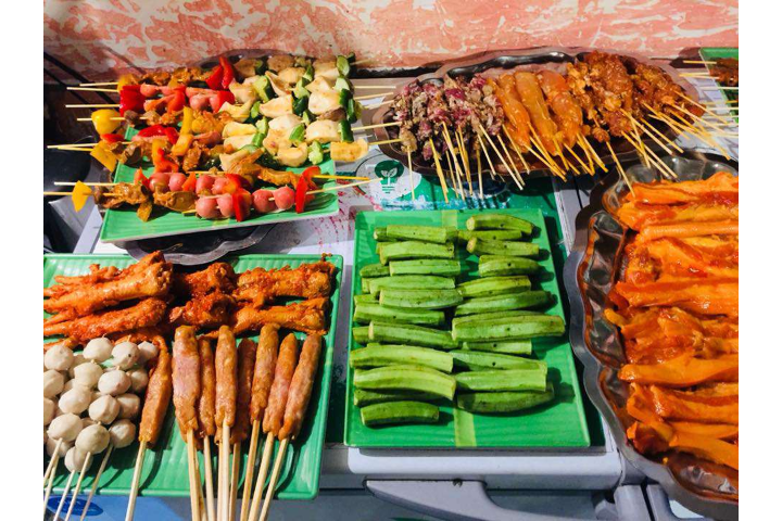 Các Loại Xiên Nướng