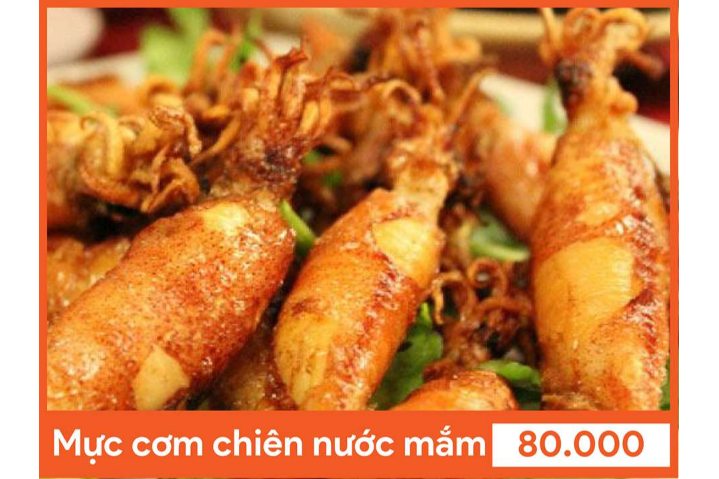 Mực Cơm Chiên Nước Mắm