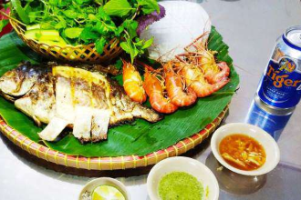Combo 2 (Cá Bò Da, Tôm Hấp)