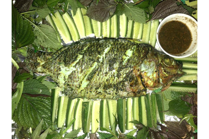 Cá Diêu Hồng Hấp
