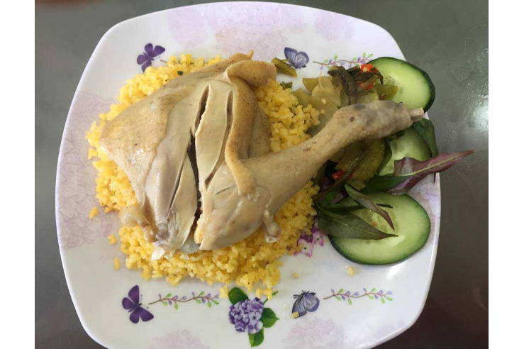 Cơm Chiên Đùi Gà Luộc