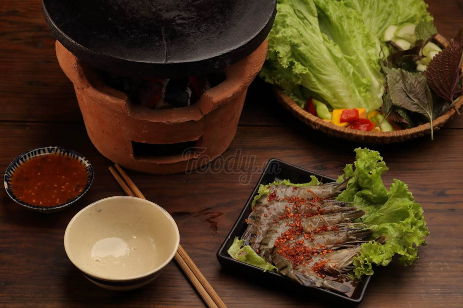 Tôm Lăn Muối Ớt